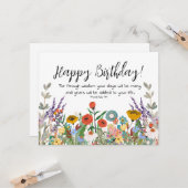 聖なる書物、 経典誕生日グリーティングカード箴言9:11 カード (正面/裏面インサイチュ)