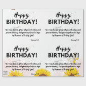 聖なる書物、 経典誕生日包装紙 ラッピングペーパー (フラット)