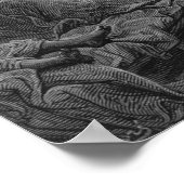 聖なる書物、 経典読書家が夜の避難所に ポスター (角)