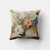 聖なる書物、 経典開花ズセレネウイング クッション (裏面)