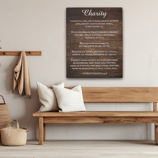 聖なる書物、 経典1コリント13王素朴ヤコブ聖書 メタルプリント (クリエイターアップロード済み)