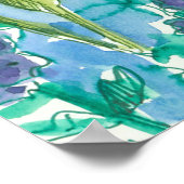 聖なる書物、 経典2コリント9:8花宗教的 ポスター (角)