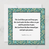 聖なる書物、 経典6:24-26 カード (正面)