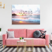 聖なる書物、 経典、イザヤ40:26 キャンバスプリント (インサイチュ (リビング))