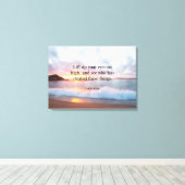 聖なる書物、 経典、イザヤ40:26 キャンバスプリント (インサイチュ (ウッドフロア))