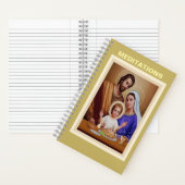 聖なる書物、 経典 ノートブック (内側)