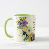 聖なる書物、 経典・バース・スピリチュアル・メッセージ・キングダム マグカップ (左)