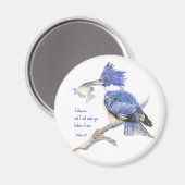 聖なる書物、 経典、男の漁師感動的、 マグネット (正面/裏面)