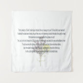 聖なる書物、 経典、詩篇11、 タペストリー (正面)