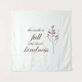 聖なる書物、 経典、詩篇33やさしさ タペストリー