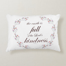 聖なる書物、 経典、詩篇33、親切 アクセントクッション