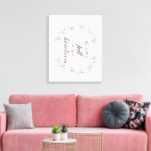 聖なる書物、 経典、詩篇33、親切 キャンバスプリント (インサイチュ (リビング))