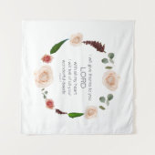 聖なる書物、 経典、詩篇9、すべての素晴らしい行いを主 タペストリー (正面(横))