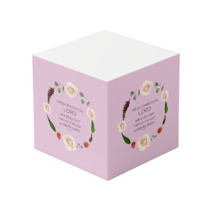 聖なる書物、 経典、詩篇9、すべての素晴らしい行いを主 フォトキューブ