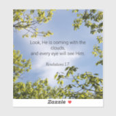 聖なる書物、 経典、黙示録1:7、 シール (シート)