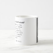 聖なる書物、経典#4のおもしろい コーヒーマグカップ (中央)