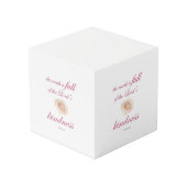 聖なる書物、 経典, Psalm 33，フルフレンドリーホワイトローズ フォトキューブ (裏面アングル)