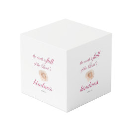 聖なる書物、 経典, Psalm 33，フルフレンドリーホワイトローズ フォトキューブ