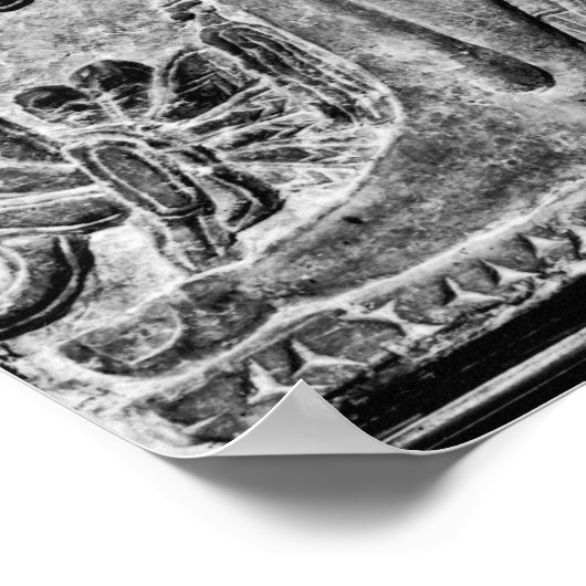 聖なる木を崇拝する翼のあるジェニー ポスター (角)