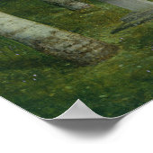 聖なる木立， 1886 ポスター (角)