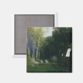 聖なる木立， 1886 マグネット (正面/裏面)