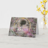 聖なる木 カード (黄色い花)