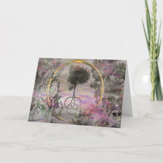 聖なる木 カード (正面)