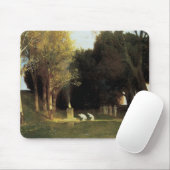 聖なる木byアーノルド・ボックリンヴィンテージ・アート マウスパッド (マウス)