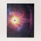 聖なる未知の世界を垣間見る ジグソーパズル (縦)