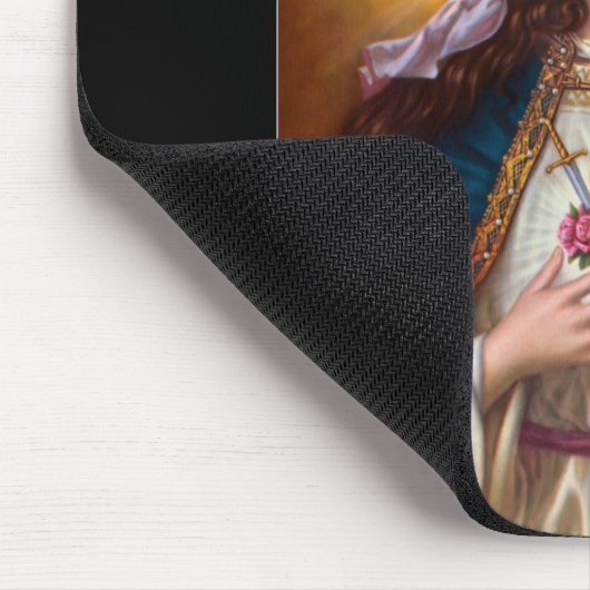 聖なる母マリア汚れハート,カトリック信仰 マウスパッド (コーナー)