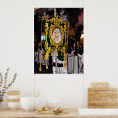 聖なる母マリア，パーム日曜日，マルベージャ，スペイン ポスター (キッチン)