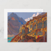 聖なる洞窟、1932年ニコラスローリヒ ポストカード (正面/裏面)