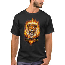 聖なる炎 - ユダのライオン Tシャツ