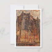 聖なる無礼の教会 ノートカード (正面)