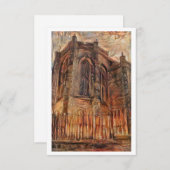 聖なる無礼の教会 ノートカード (正面/裏面)