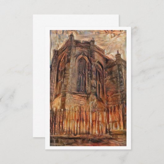 聖なる無礼の教会 ノートカード (正面/裏面)