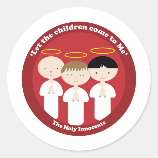 聖なる無邪人 ラウンドシール (正面)