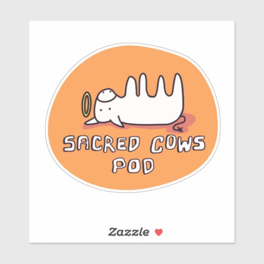 聖なる牛のポッドシール シール (シート)