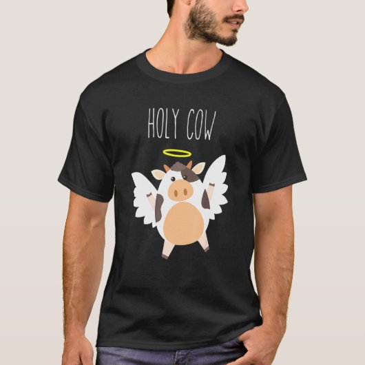 聖なる牛の天使 Tシャツ (正面)