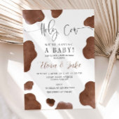 聖なる牛の私たちはベビー農場のシャワーを持っている 招待状