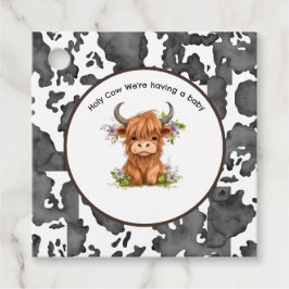 聖なる牛を持っているベビー フェイバータグ