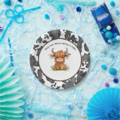 聖なる牛を持っているベビー ペーパープレート (パーティー)