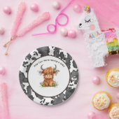 聖なる牛を持っているベビー ペーパープレート (パーティー)