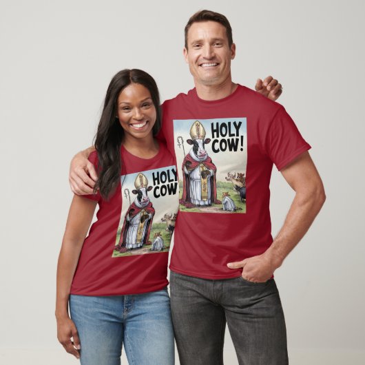 聖なる牛男 Tシャツ (ユニセックス)