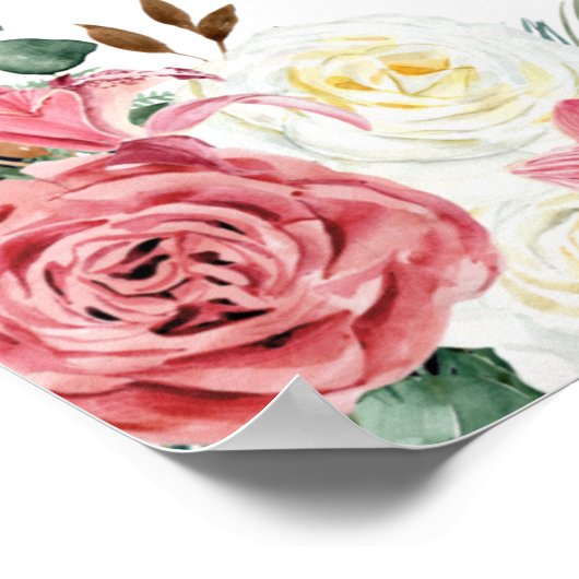 聖なる牛、それは女の子の赤ちゃんシャワー歓迎ポスター ポスター (角)