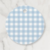 聖なる牛I'm One brown Cowプリント誕生日 フェイバータグ (裏面)