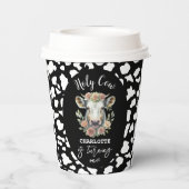 聖なる牛i'm One Cow Girl 1st Birthday 紙コップ (裏面)
