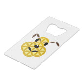 聖なる犬 – 人生の犬01. クレジットカード栓抜き (裏面アングル)