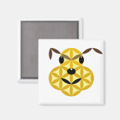 聖なる犬 – 人生の犬01. マグネット (正面/裏面)