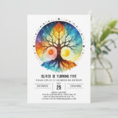 聖なる生命の木の誕生日 招待状 (スタンド正面)